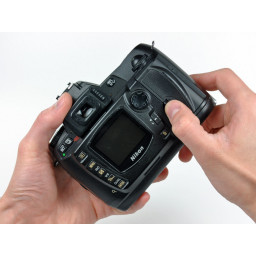 Замена дверцы памяти Nikon D70
