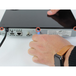 Замена платы питания постоянного тока Samsung BD-F5700